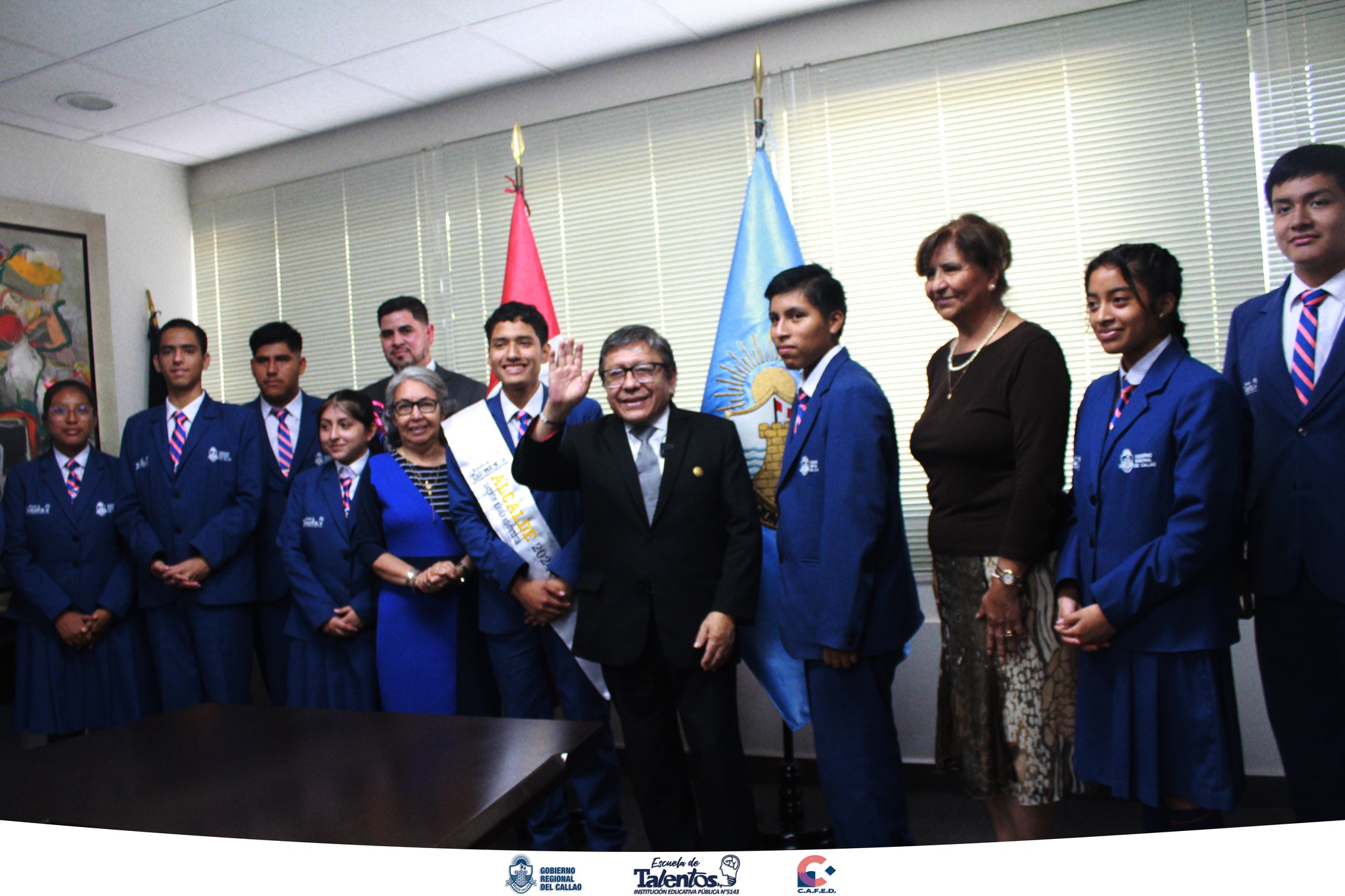 La Escuela de Talentos presente en un momento especial para el Callao