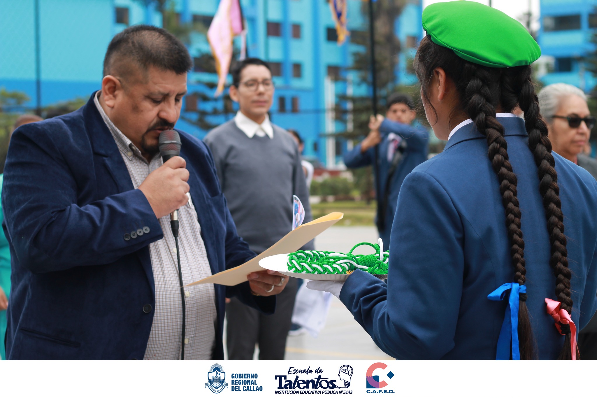 Ceremonia de Juramentación  de las Brigadas Escolares 2024.